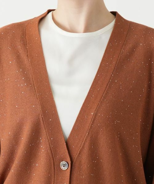 Leilian / レリアン カーディガン・ボレロ | スパンコールカーディガン | 詳細13