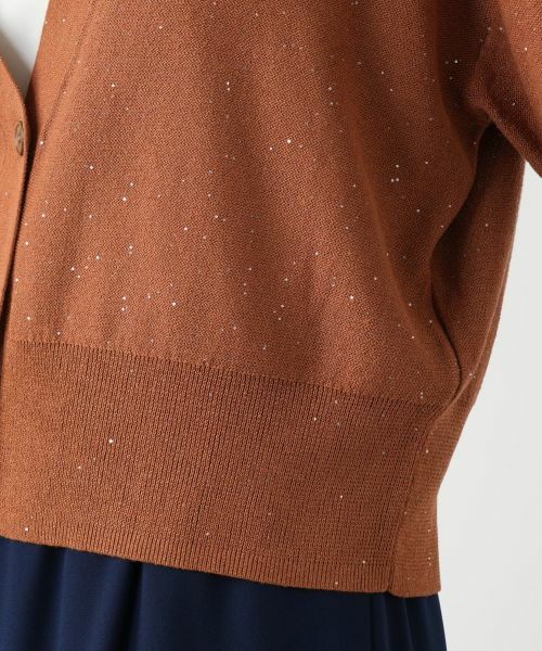 Leilian / レリアン カーディガン・ボレロ | スパンコールカーディガン | 詳細17