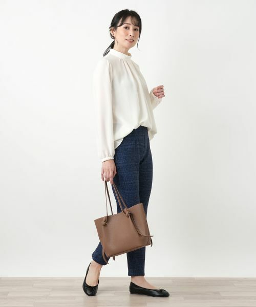 Leilian / レリアン その他パンツ | 【あったか素材】リバーシブルスリムパンツ | 詳細10