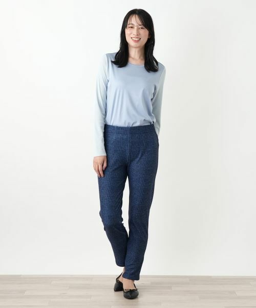 Leilian / レリアン その他パンツ | 【あったか素材】リバーシブルスリムパンツ | 詳細13