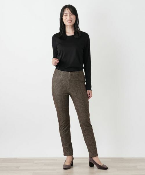 Leilian / レリアン その他パンツ | 【あったか素材】リバーシブルスリムパンツ | 詳細5