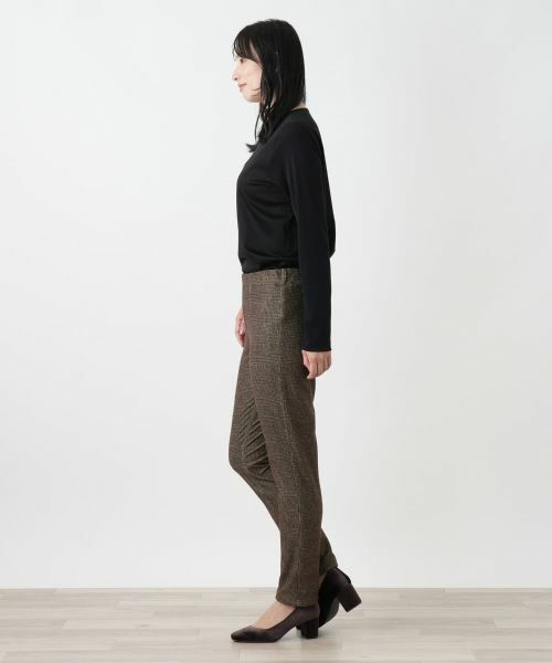 Leilian / レリアン その他パンツ | 【あったか素材】リバーシブルスリムパンツ | 詳細6