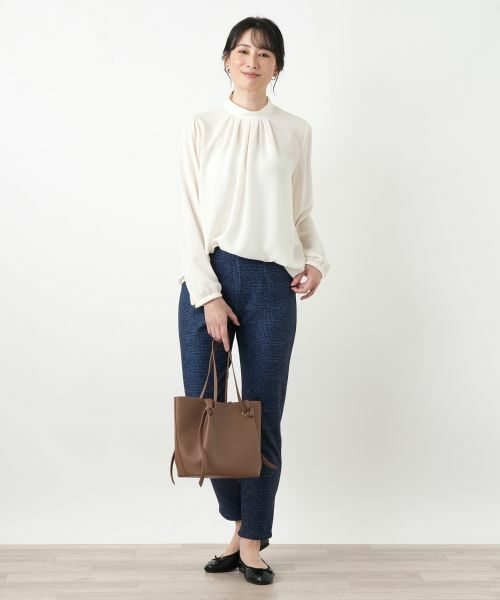 Leilian / レリアン その他パンツ | 【あったか素材】リバーシブルスリムパンツ | 詳細9