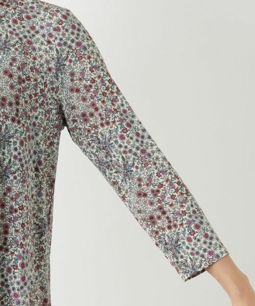 Leilian / レリアン カットソー | 小花柄プリントプルオーバー【BINDA】 | 詳細12