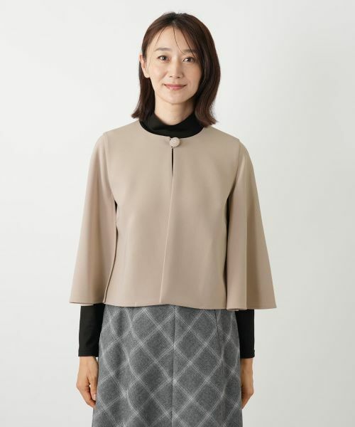 Leilian / レリアン テーラードジャケット | ノーカラージャケット | 詳細7