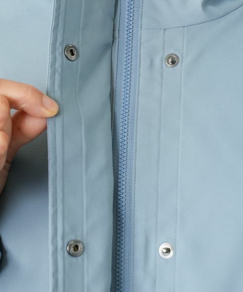 Leilian / レリアン テーラードジャケット | 【はっ水加工素材】2WAYフーデッドロングジャケット | 詳細22