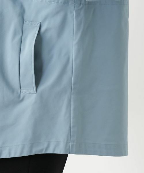 Leilian / レリアン テーラードジャケット | 【はっ水加工素材】2WAYフーデッドロングジャケット | 詳細23