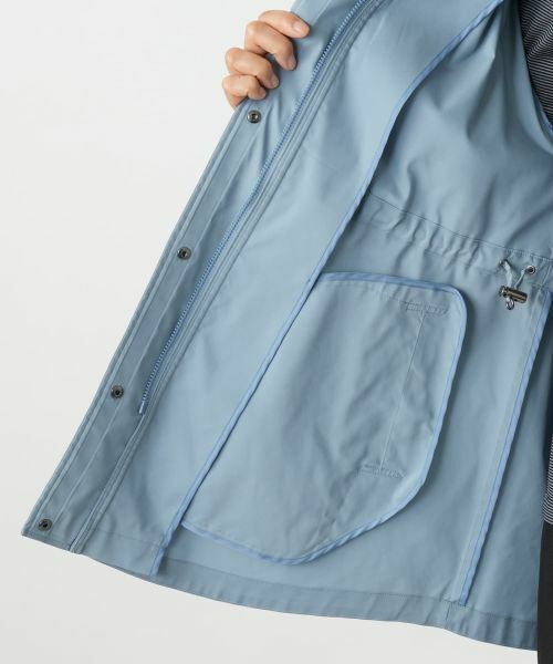 Leilian / レリアン テーラードジャケット | 【はっ水加工素材】2WAYフーデッドロングジャケット | 詳細24