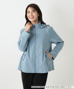 Leilian / レリアン テーラードジャケット | 【はっ水加工素材】2WAYフーデッドジャケット