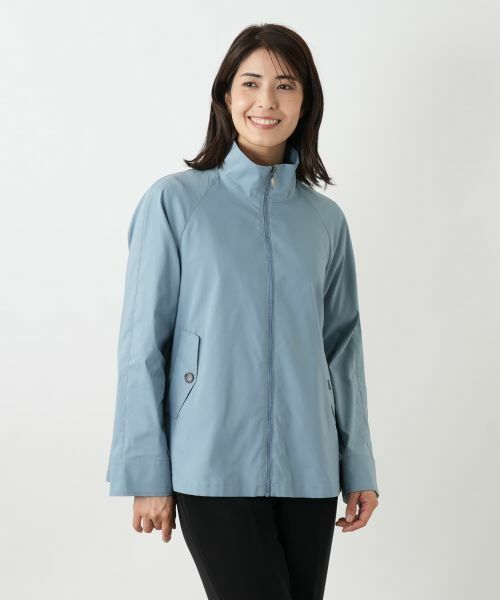 Leilian / レリアン テーラードジャケット | 【はっ水加工素材】2WAYフーデッドジャケット | 詳細13