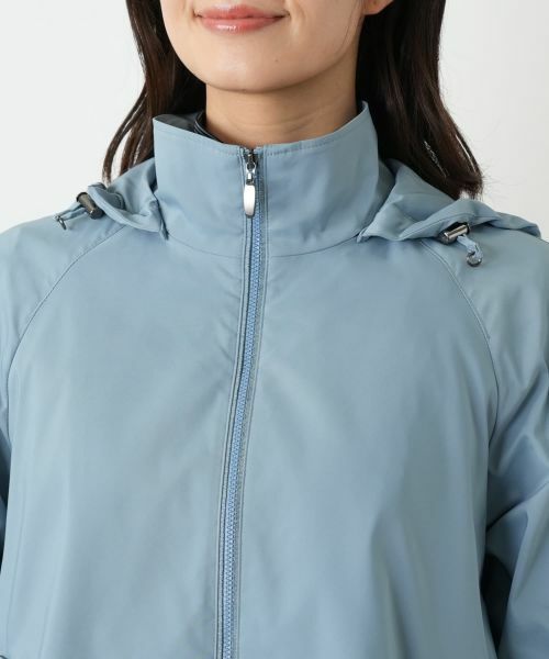 Leilian / レリアン テーラードジャケット | 【はっ水加工素材】2WAYフーデッドジャケット | 詳細18