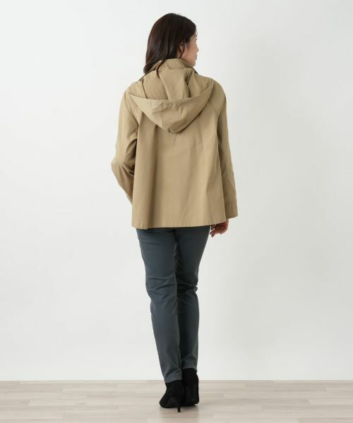 Leilian / レリアン テーラードジャケット | 【はっ水加工素材】2WAYフーデッドジャケット | 詳細6