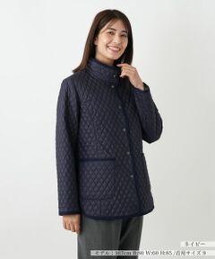 Leilian / レリアン テーラードジャケット | 中わたキルティングジャケット