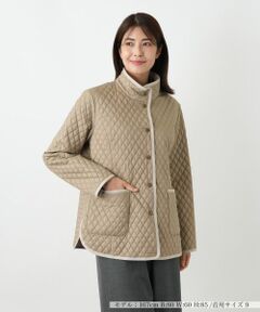 Leilian / レリアン テーラードジャケット | 中わたキルティングジャケット