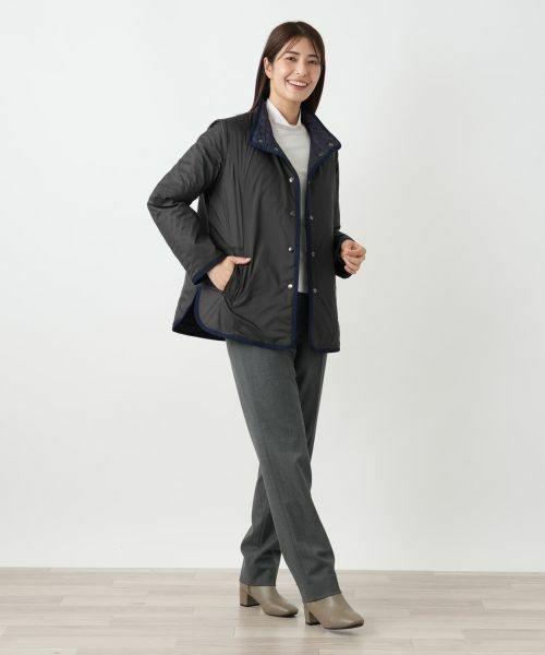 Leilian / レリアン テーラードジャケット | 中わたキルティングジャケット | 詳細14