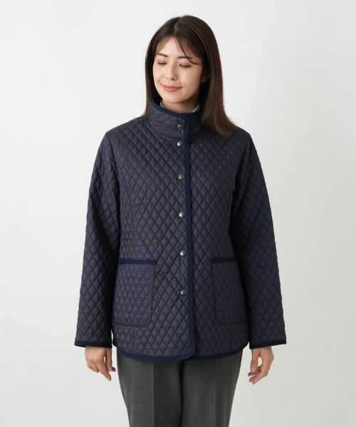 Leilian / レリアン テーラードジャケット | 中わたキルティングジャケット | 詳細16