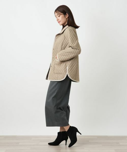 Leilian / レリアン テーラードジャケット | 中わたキルティングジャケット | 詳細2