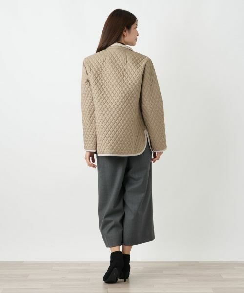 Leilian / レリアン テーラードジャケット | 中わたキルティングジャケット | 詳細3