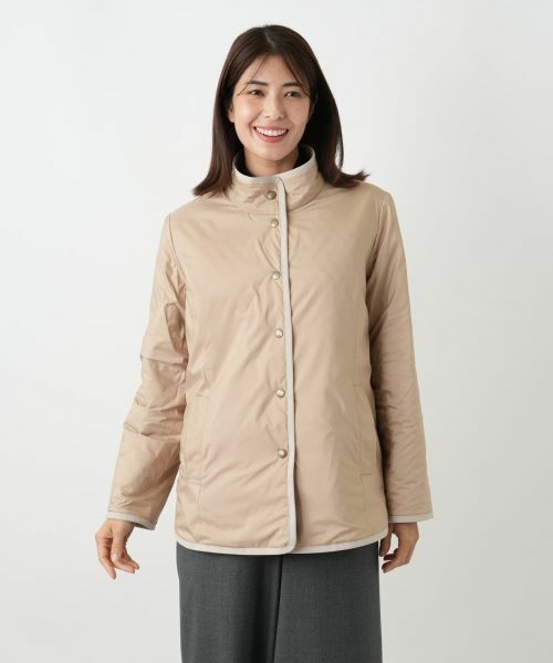 Leilian / レリアン テーラードジャケット | 中わたキルティングジャケット | 詳細5