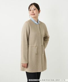 Leilian / レリアン その他アウター | ノーカラー比翼コート