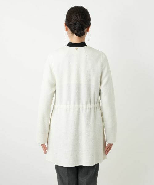 Leilian / レリアン その他アウター | ノーカラー比翼コート | 詳細13