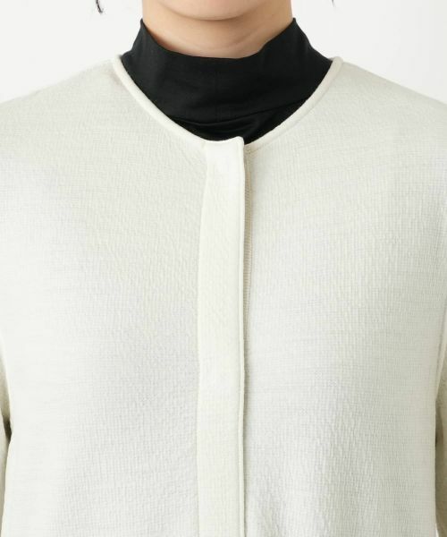 Leilian / レリアン その他アウター | ノーカラー比翼コート | 詳細14