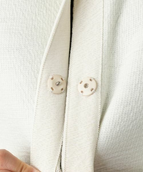 Leilian / レリアン その他アウター | ノーカラー比翼コート | 詳細20