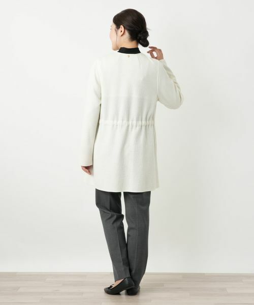 Leilian / レリアン その他アウター | ノーカラー比翼コート | 詳細7
