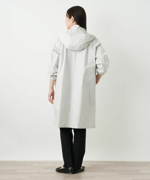 Leilian / レリアン その他アウター | フーデッド比翼コート | 詳細10