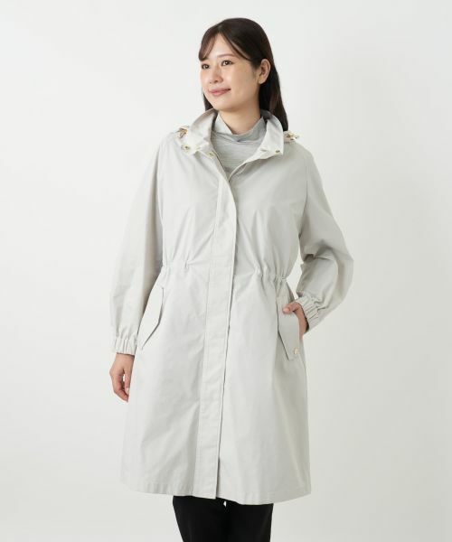 Leilian / レリアン その他アウター | フーデッド比翼コート | 詳細12