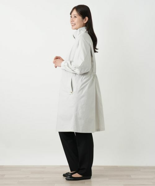 Leilian / レリアン その他アウター | フーデッド比翼コート | 詳細14