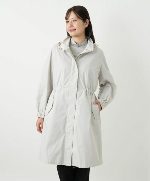 Leilian / レリアン その他アウター | フーデッド比翼コート | 詳細16