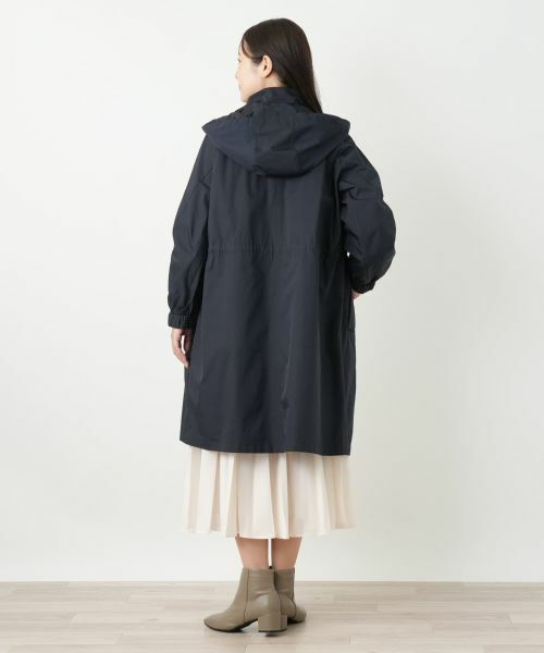 Leilian / レリアン その他アウター | フーデッド比翼コート | 詳細3