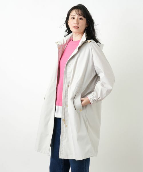 Leilian / レリアン その他アウター | フーデッド比翼コート | 詳細5