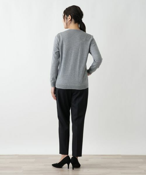 Leilian / レリアン カーディガン・ボレロ | ラメ刺繍カーディガン【CORSINI & PROTI】 | 詳細3