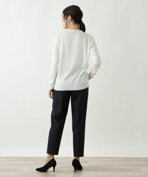 Leilian / レリアン カーディガン・ボレロ | ラメ刺繍カーディガン【CORSINI & PROTI】 | 詳細6