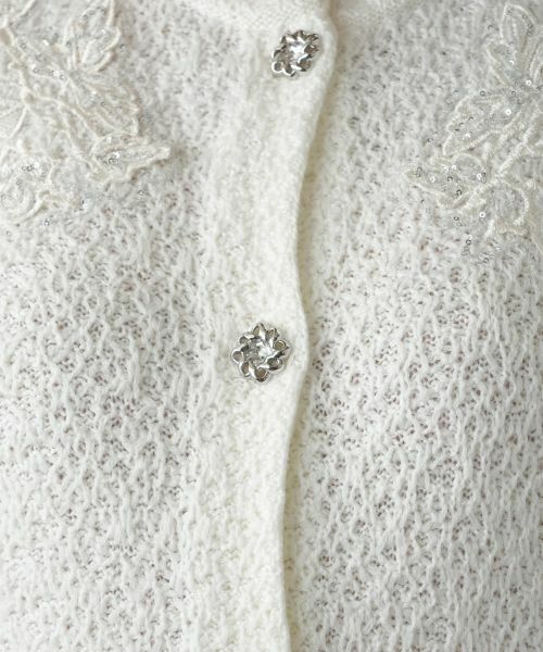 Leilian / レリアン カーディガン・ボレロ | レース刺繍カーディガン【CORSINI & PROTI】 | 詳細13