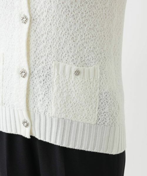 Leilian / レリアン カーディガン・ボレロ | レース刺繍カーディガン【CORSINI & PROTI】 | 詳細14