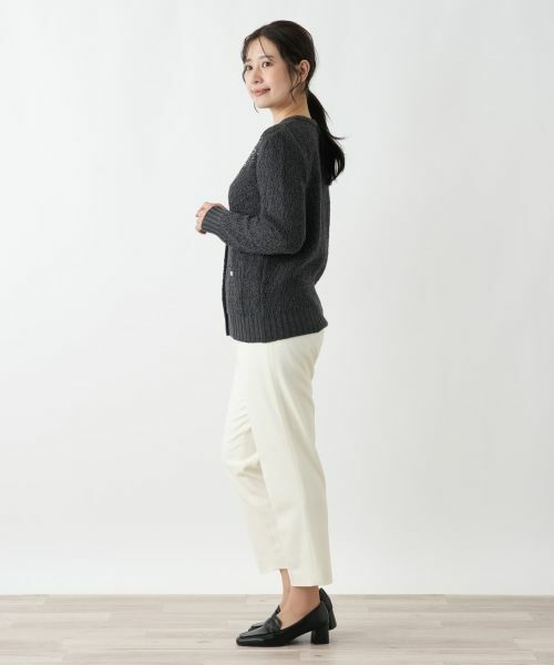 Leilian / レリアン カーディガン・ボレロ | レース刺繍カーディガン【CORSINI & PROTI】 | 詳細2