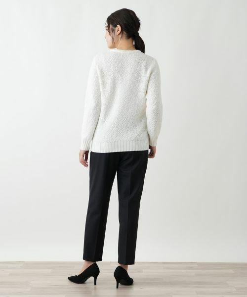 Leilian / レリアン カーディガン・ボレロ | レース刺繍カーディガン【CORSINI & PROTI】 | 詳細6