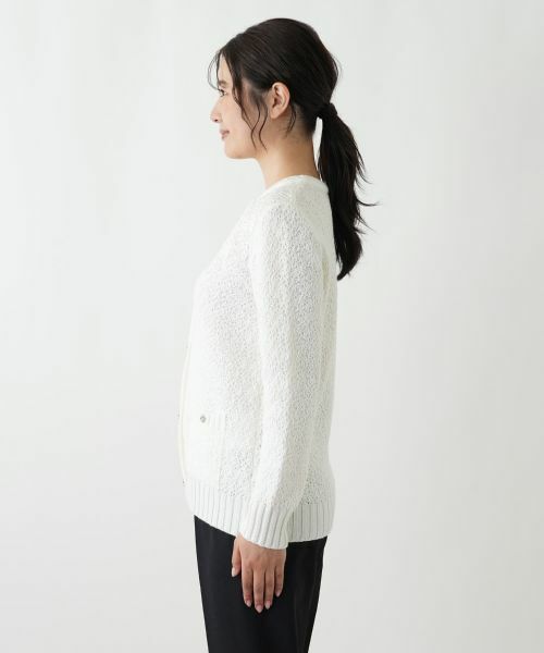 Leilian / レリアン カーディガン・ボレロ | レース刺繍カーディガン【CORSINI & PROTI】 | 詳細8