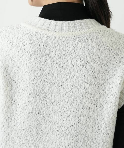 Leilian / レリアン テーラードジャケット | 刺繍Vネックニットベスト【CORSINI & PROTI】 | 詳細11