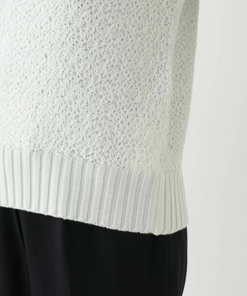 Leilian / レリアン テーラードジャケット | 刺繍Vネックニットベスト【CORSINI & PROTI】 | 詳細13