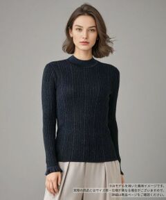 Leilian / レリアン ニット・セーター | ラメハイネックニット
