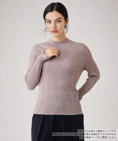 Leilian / レリアン ニット・セーター | ラメハイネックニット