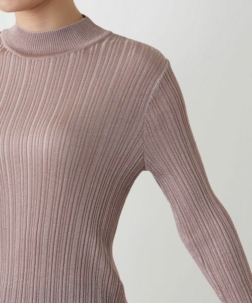 Leilian / レリアン ニット・セーター | ラメハイネックニット | 詳細12