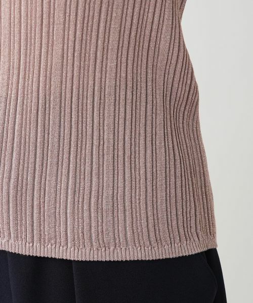 Leilian / レリアン ニット・セーター | ラメハイネックニット | 詳細13