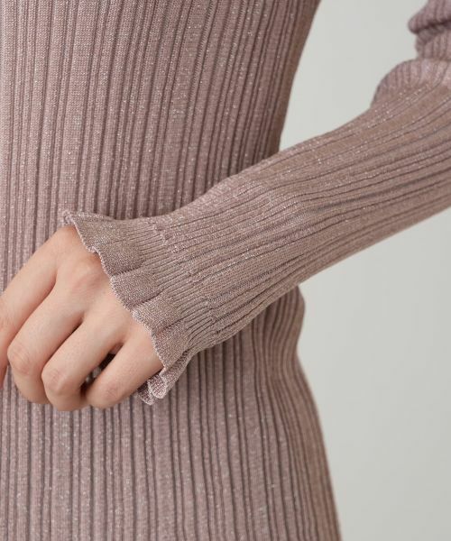 Leilian / レリアン ニット・セーター | ラメハイネックニット | 詳細14