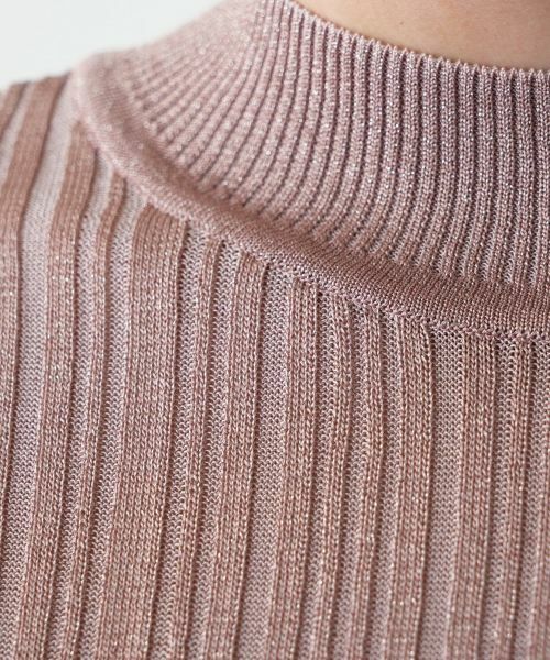Leilian / レリアン ニット・セーター | ラメハイネックニット | 詳細15