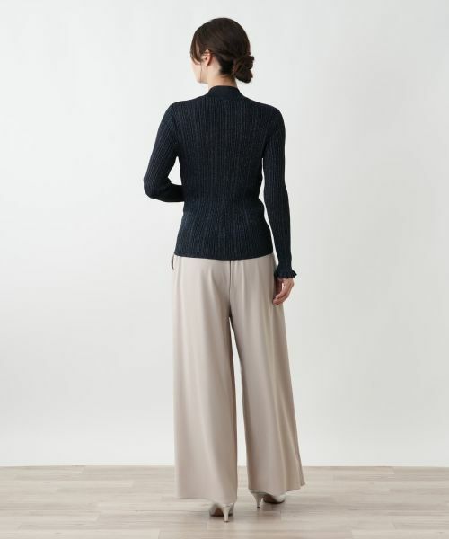 Leilian / レリアン ニット・セーター | ラメハイネックニット | 詳細3